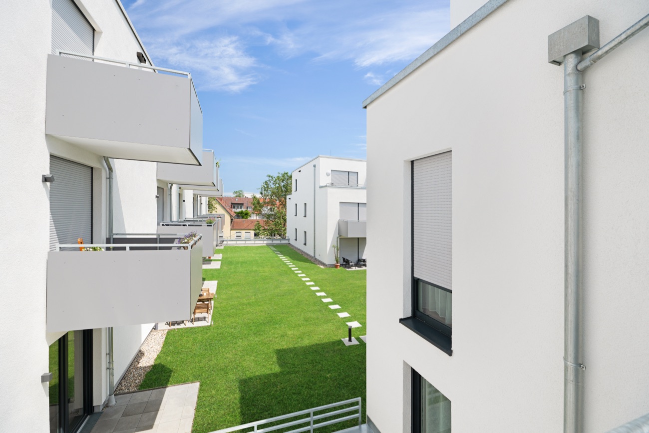 Modernes Wohnquartier – geförderter Neubau